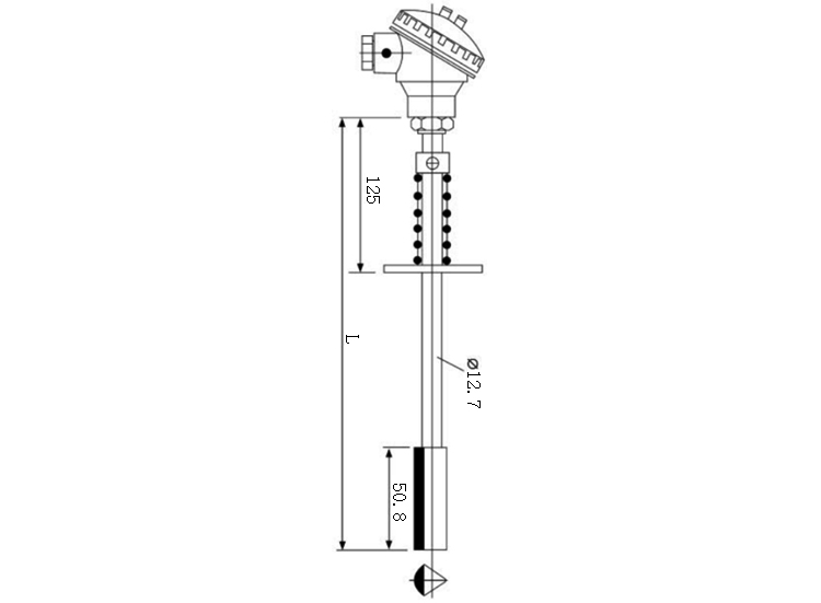 炉管刀刃热电偶产品结构